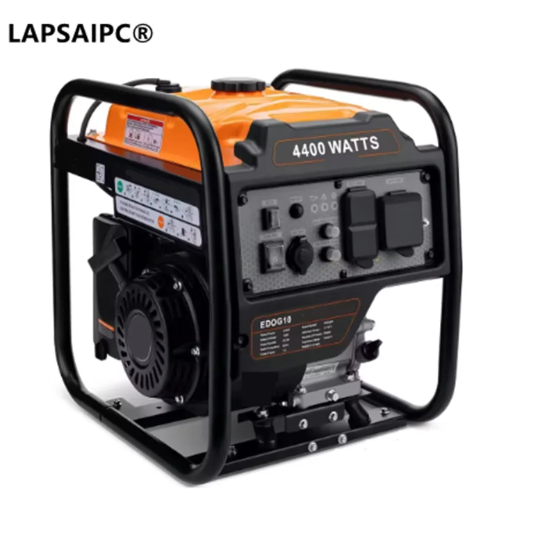 LAPSAIPC for  Portable Inverter Generator 4400 Watts Gas Powered RV Ready 30A Outlet Emergency Home Backup EPA Compliant
