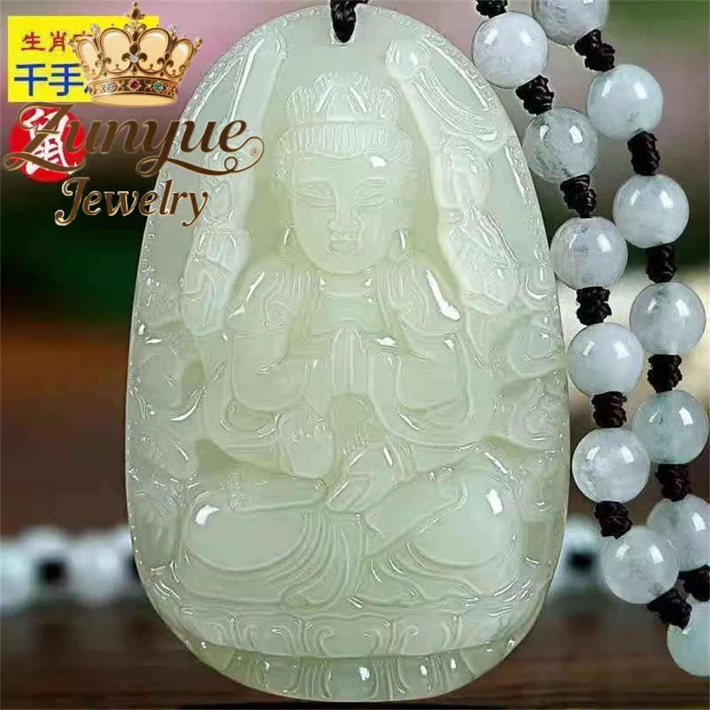 

Jade Zodiac Guardian Pendants For Men And Women, Blue And White Jade Zodiac Year Pendants Best Selling Fashion Jewelry Exquisite