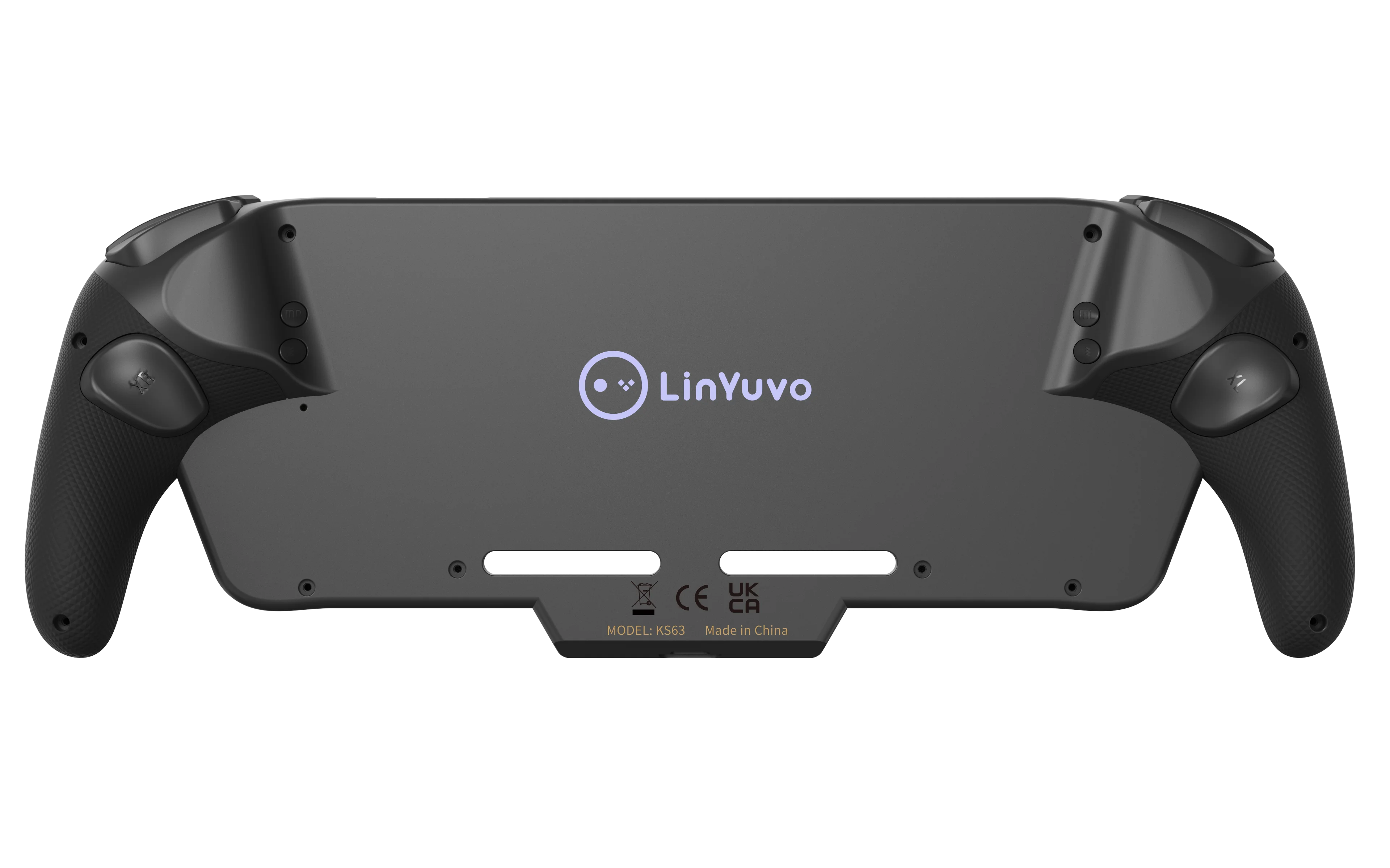 LinYuvo Retro Gamepad KS63 for Switch OLED with Dazzle Color Supports Programming &Vibration Adjustment,Silicone material