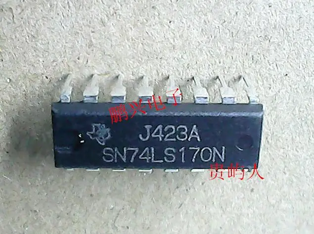 Free shipping  SN74LS170N I IC DIP16   10PCS