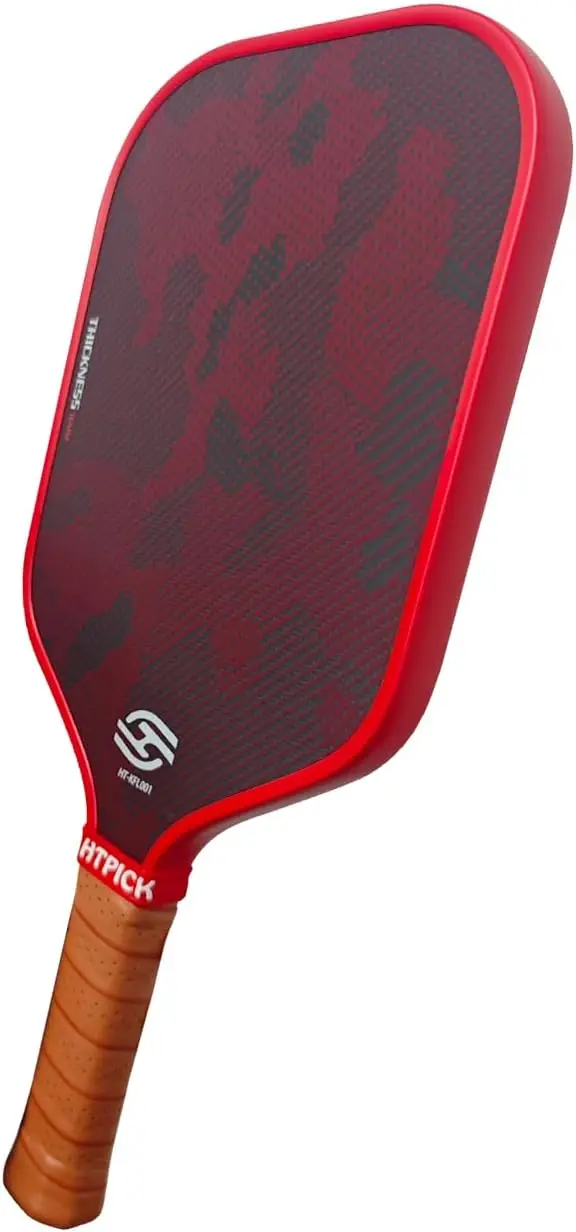

Профессиональная ракетка для пиклбола из карбонового волокна для мощных ударов и высокой вращимости с сердцевиной в виде сот.