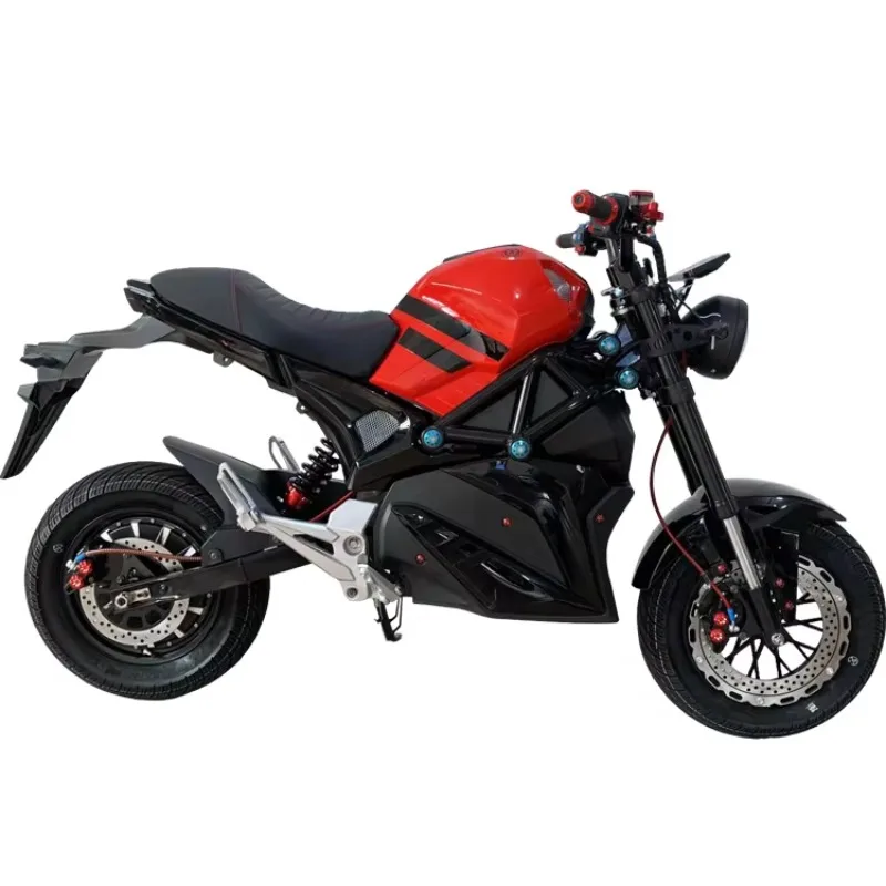 

2025 Newest Cool High Power Speed 1500W 2000W 3000W 4000W 72V 20AH 32AH 50AH 80AH Electric Motorcycle For Adult