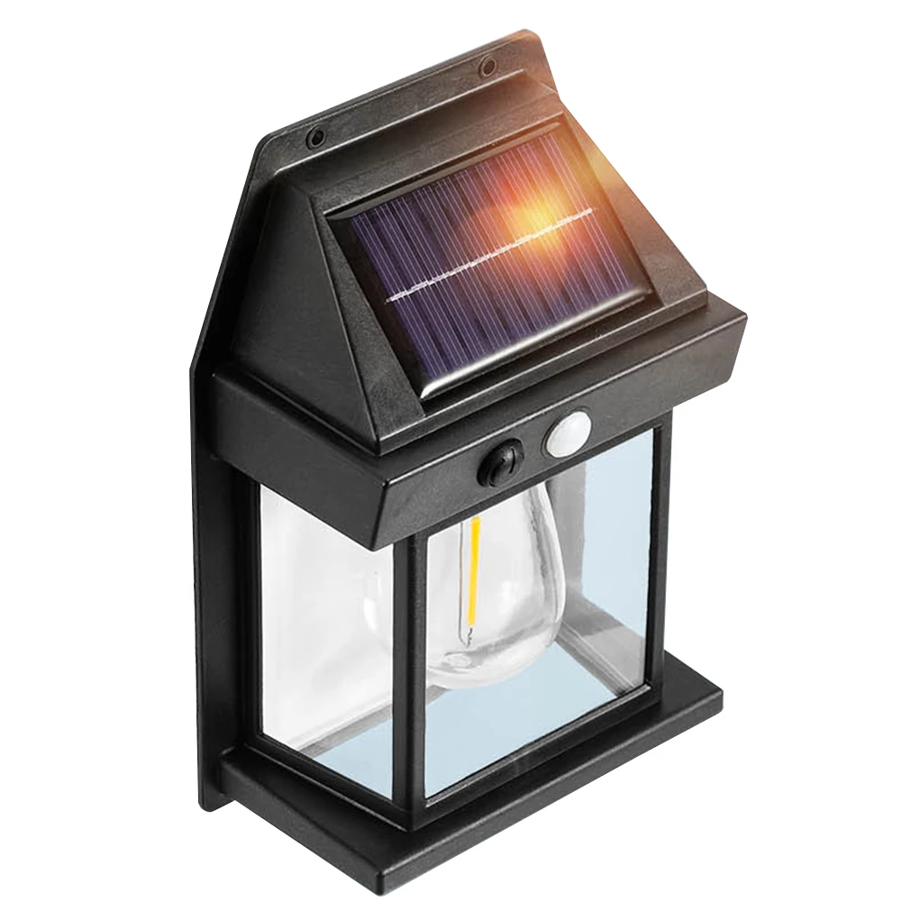 Outdoor Solar Wall Lamp Motion Sensor IP65 Waterproof Garden Wall Light Solar Pathway Lights for Outdoor Villa Garden Courtyard