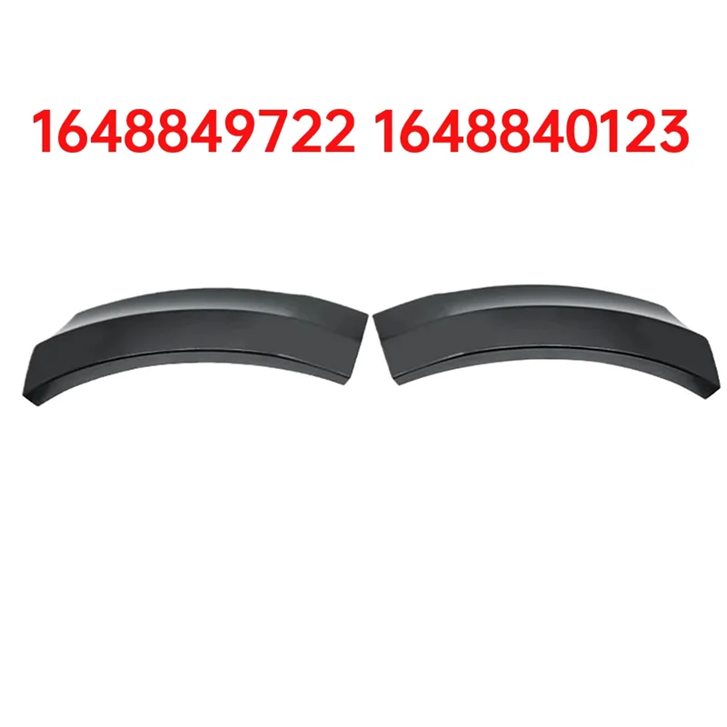 

A30P-1Pair Rear Bumper Arch Flare Plate For Mercedes-Benz GL-Class W164 07-12 A1648840123 A1648840223 Wheel Header Trim Plat