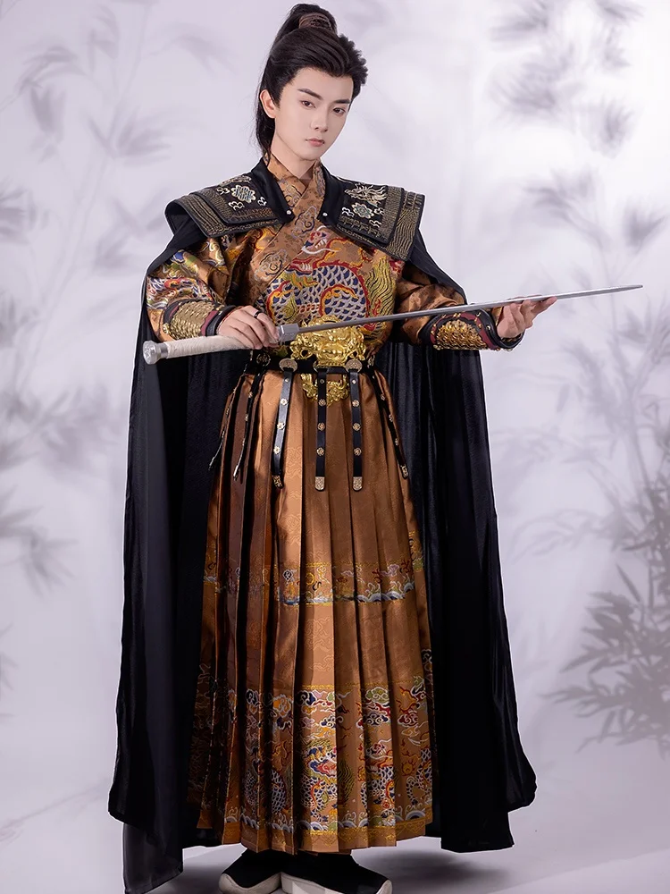 

Мужской костюм для боевых искусств, внешняя шила, тяжелая работа, динасы Мин, костюм Флнг, дэт, верхняя одежда традиционной китайской культуры