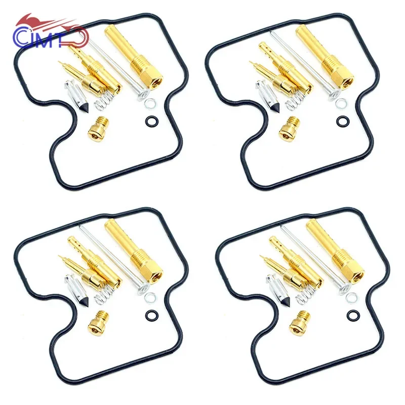 For Honda CB400 NC31 CBR400RR NC29 CB400SF V-TEC Carburetor Repair Kit Jet Needle Float Needle Valve Gasket O-ring Rebuild Set