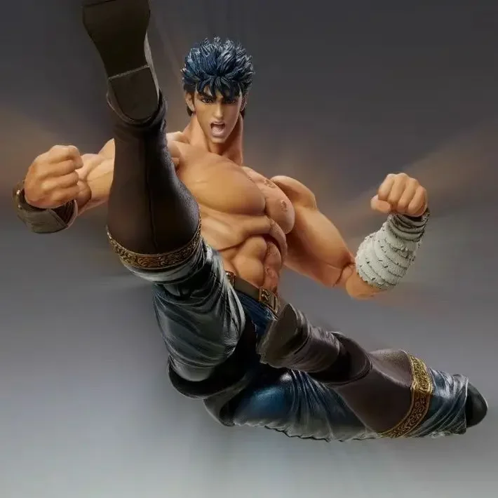 Medicos Hokuto No Ken Kenshiro Fist Of Tie North Star Action Figures Anime Model Toys Pvc Figura Toys Gifts In Stock