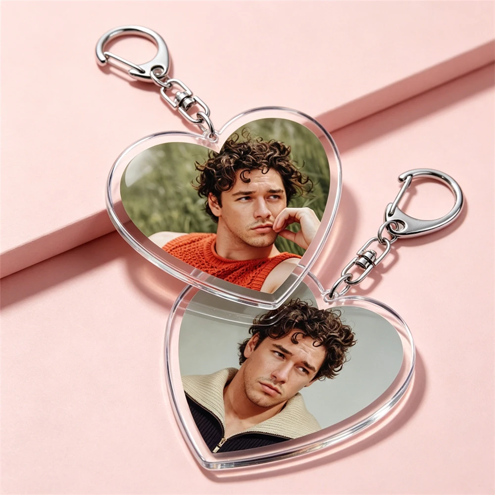 Llaveros Populares de la Serie de Películas Off Campus, Belmont Cameli Love Heart, para Accesorios, Bolsos, Joyería, Regalos para Fans y Amigos