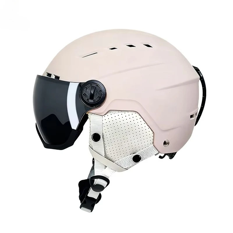 

Unisex Ski Helmets Winter Sports Glasses Integrated Snow Helmets Snowboard Full Set of Equipment Full Helmets for Skiing