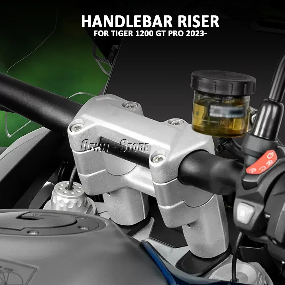 New Handle Bar Riser Back Moved Up 25MM Handlebar Mounting Risers For TIGER1200 TIGER 1200 Tiger1200 Tiger 1200 GT Pro 2023-2025 - Image 2