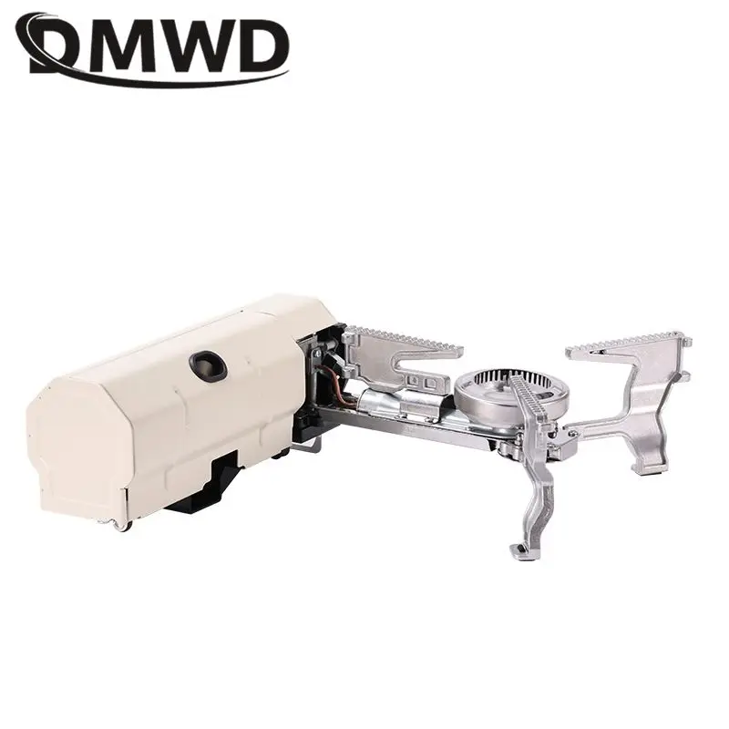 موقد غاز محمول قابل للطي ، موقد كاسيت ، تخييم خارجي ، غلاية تنزة ، طبخ ، حماية من السرعة الزائدة للفرن