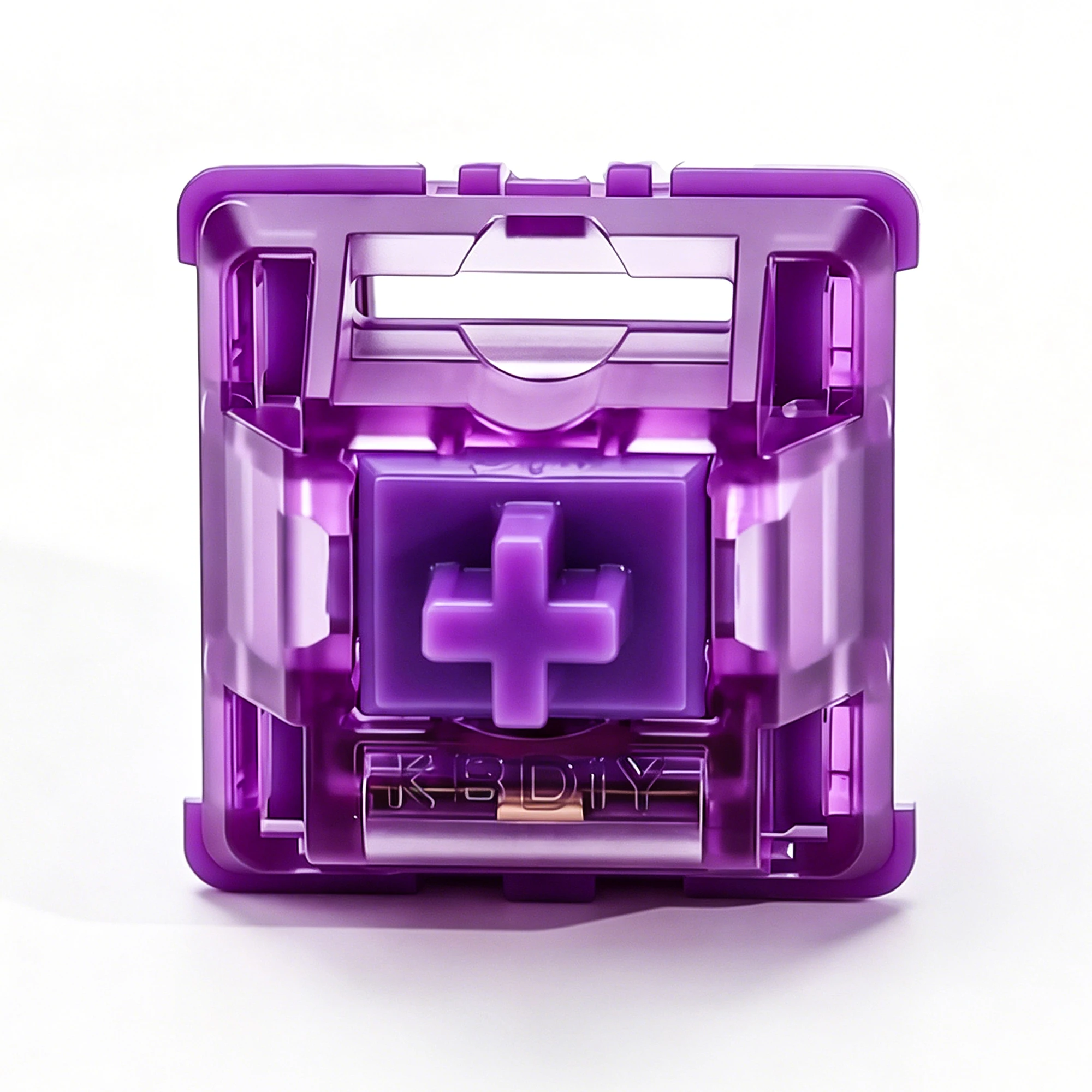 KBDiy Violet Switch Purple 53gf 5Pin Linear Creamy Switches POM PC für benutzerdefinierte DIY 60 Gaming mechanische Tastatur Aula F75 F87 – Detail 9