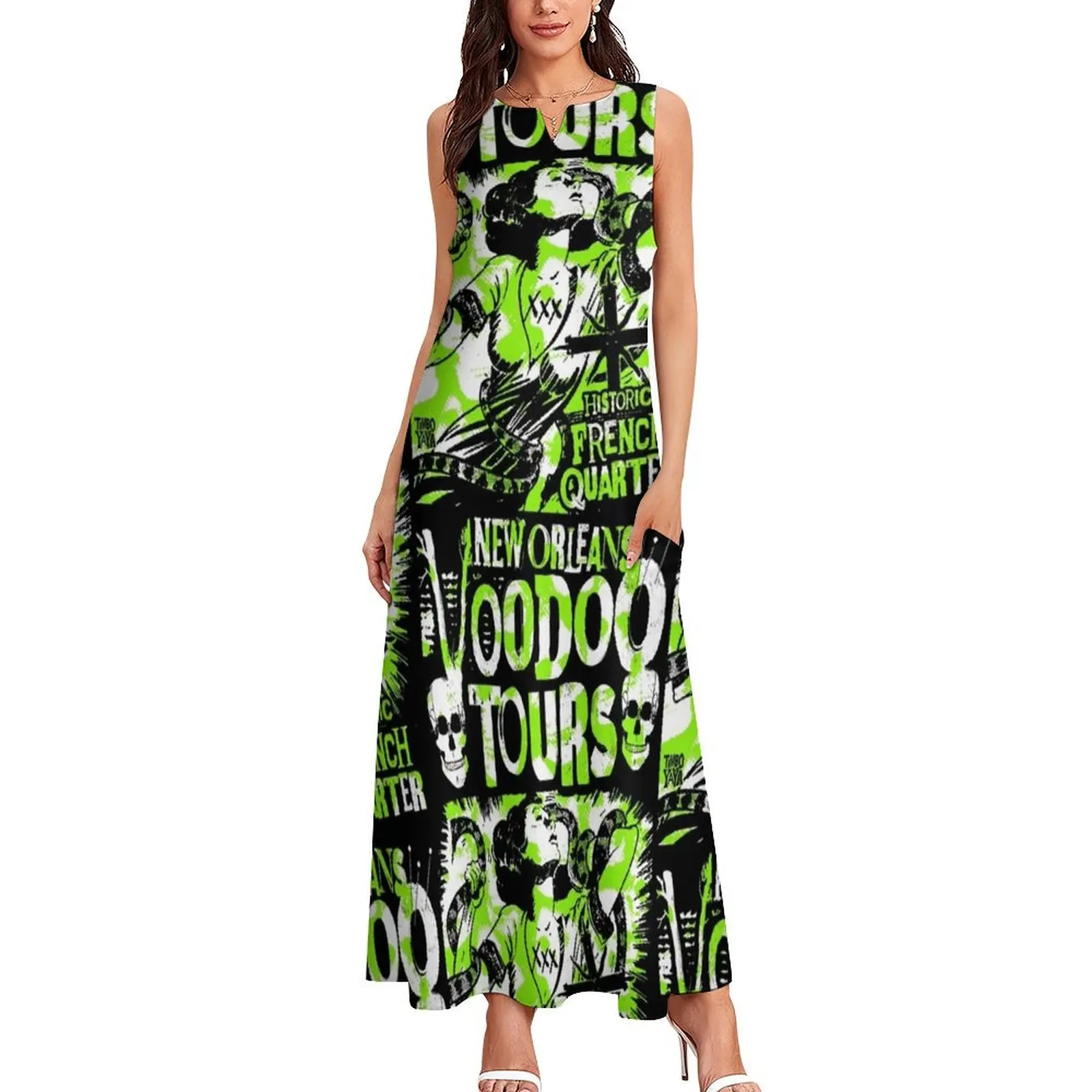 Orleans Voodoo Tours Long Dress summer dress women 2025 summer dresses womens 2025