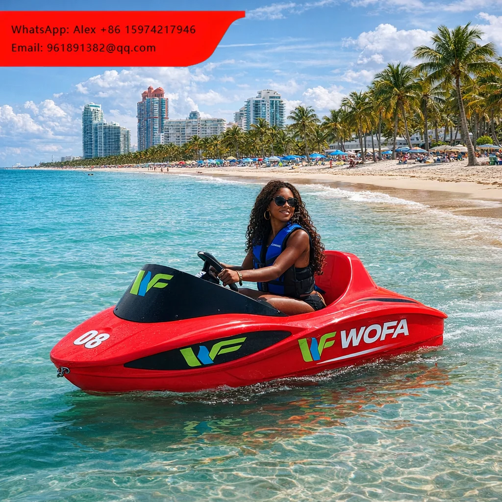 Electric Kart Boat Water Sports With 2m/sec Max Speed Rotomolding Manufacturer Direct Sales 2026 New