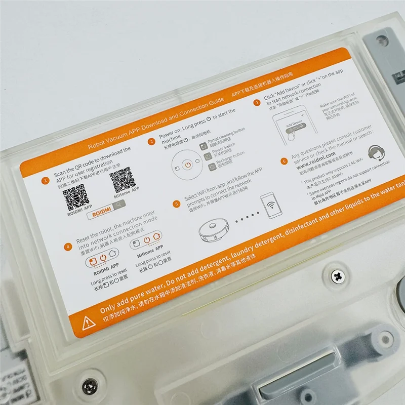 A86I-For ROIDMI EVE Plus / H40 جهاز آلي لتنظيف الأتربة قطع غيار التحكم الكهربائي صندوق جمع الغبار ملحقات خزان المياه