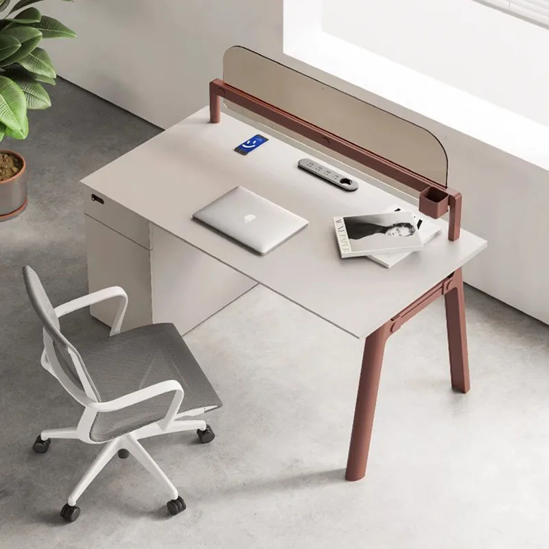 Modern Adjustable Office Desk Vanity Executive Aesthetic Storage Office Desk Executive Meeting Mesa Escritorio Nordic Furniture