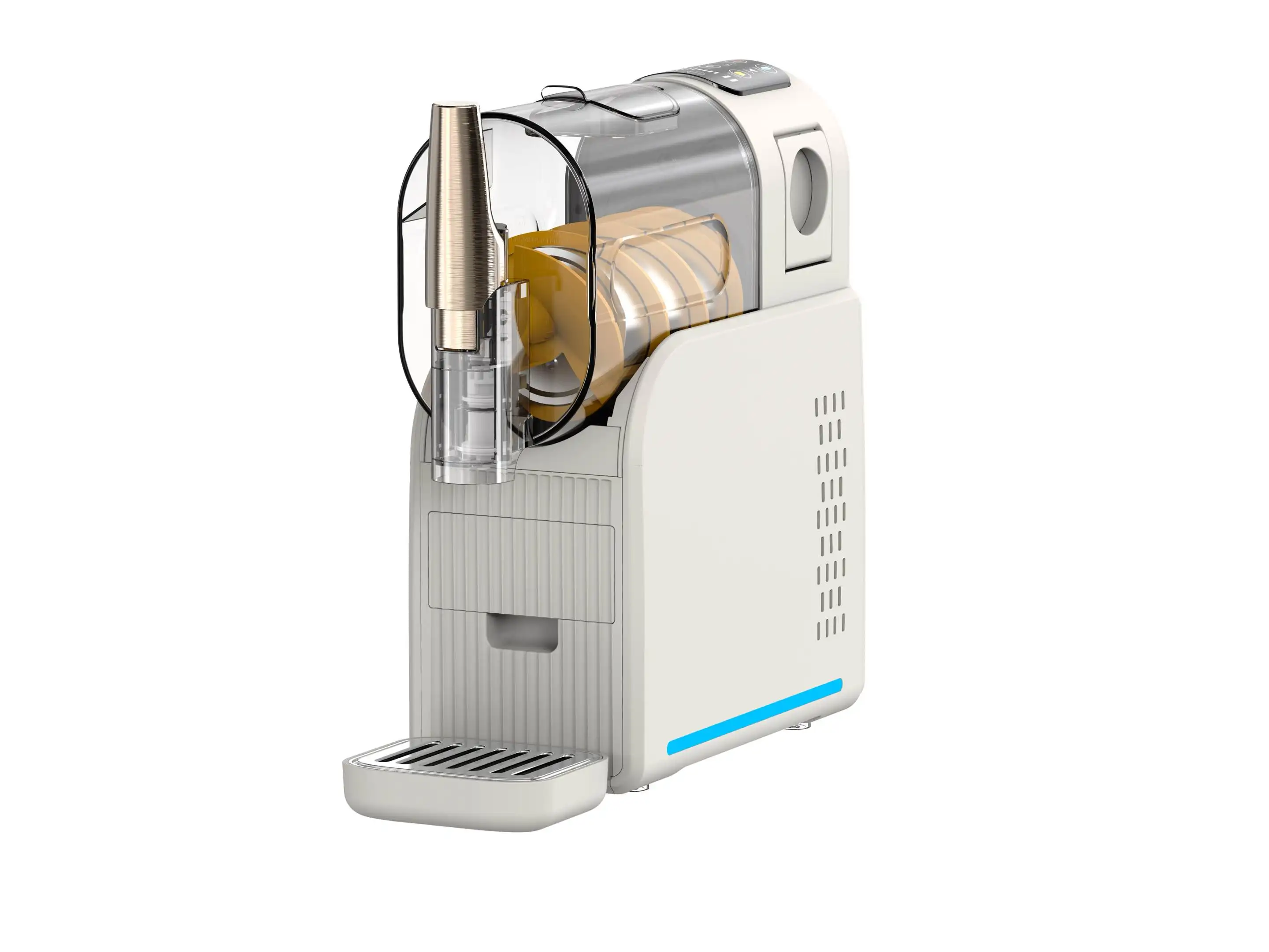 Máquina de granizado de batidos de leche Digital 6 en 1, máquina de helado de bebidas congeladas con granizado frío