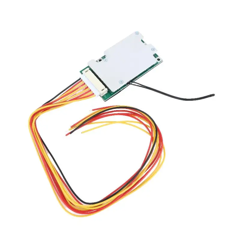 Carte de protection de batterie au lithium 10S 36V 30A à port partagé avec équilibrage, protection contre les surcharges et capteur de température pour batterie de vélo électrique
