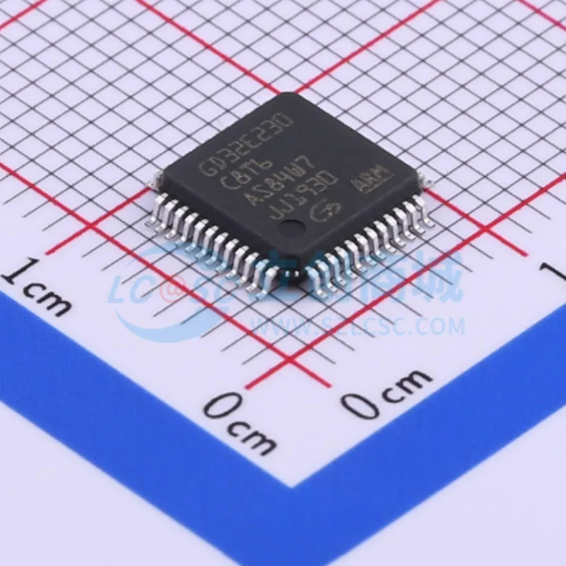 

1 PCS/LOTE GD32E230C8T6 GD32E230 LQFP-48 100% New and Original IC chip integrated circuit