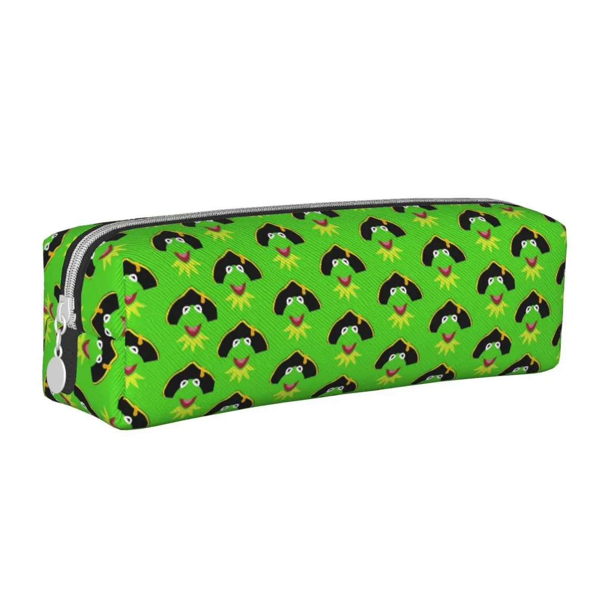 Captain Kermit The Frog Pencil Cases Cartoon the Muppets Show Pencilcases Pen Holder for Girl Boy Bag School Supplies Stationery