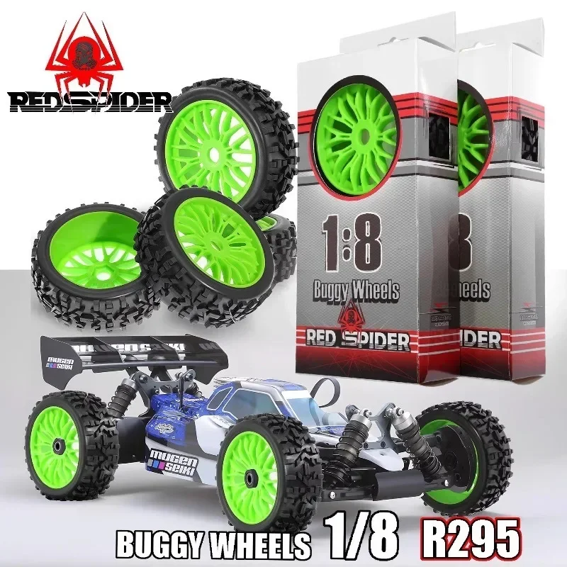 

1/8 Buggy Tires 17mm Hex for RC Off Road Car ARRMA Typhon Trxs Talion Team Trxs Redcat Losi Kyosho HPI WR8 HSP Upgrade Parts