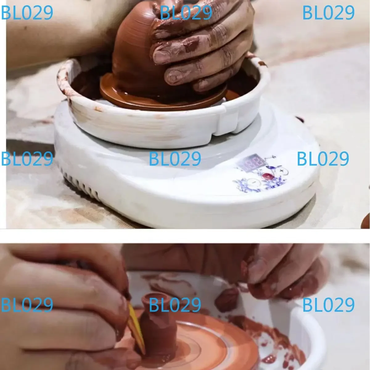 DIY handmade pottery machines—mini pottery machines, fingertip embryo pullers, school pottery machines