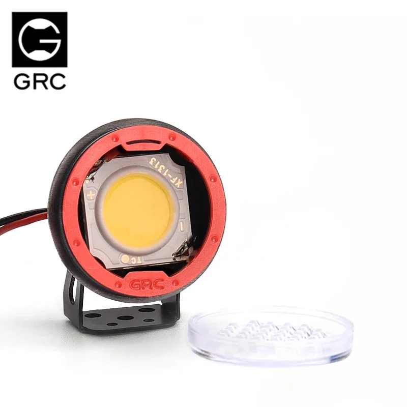 GRC 22mm reflektor LED reflektory reflektory dla 1/10 gąsienica RC Traxxas TRX4 TRX6 Axial SCX10 90046 JK RR10#G157GP/GS