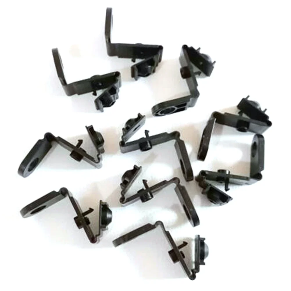 8E0-821-989-A Fender Apron Retainer Clips Black Front/Rear/Left/Right Mud Flap/ Nylon Textured Washable Accessories