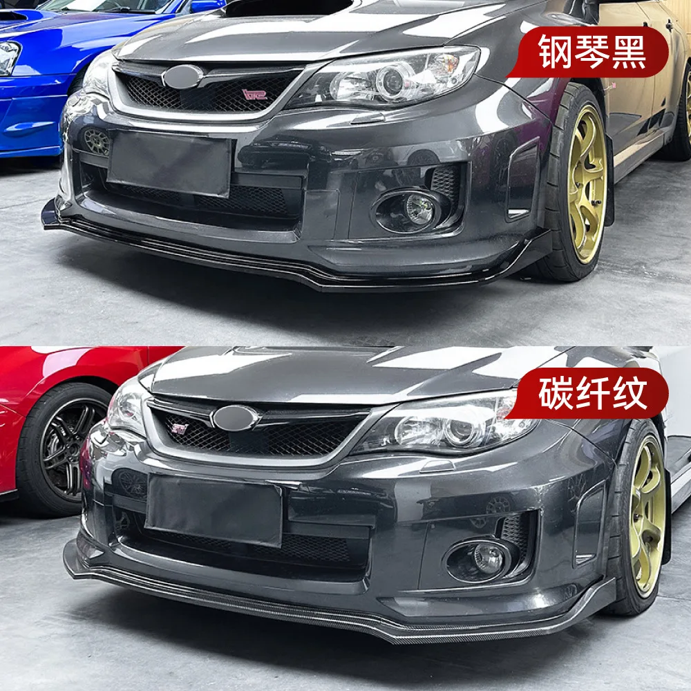 Premium Front Lip / Chin Splitter For Subaru Impreza WRX STI 2011-2014 Aerodynamic Style, Perfect Fit - view 3