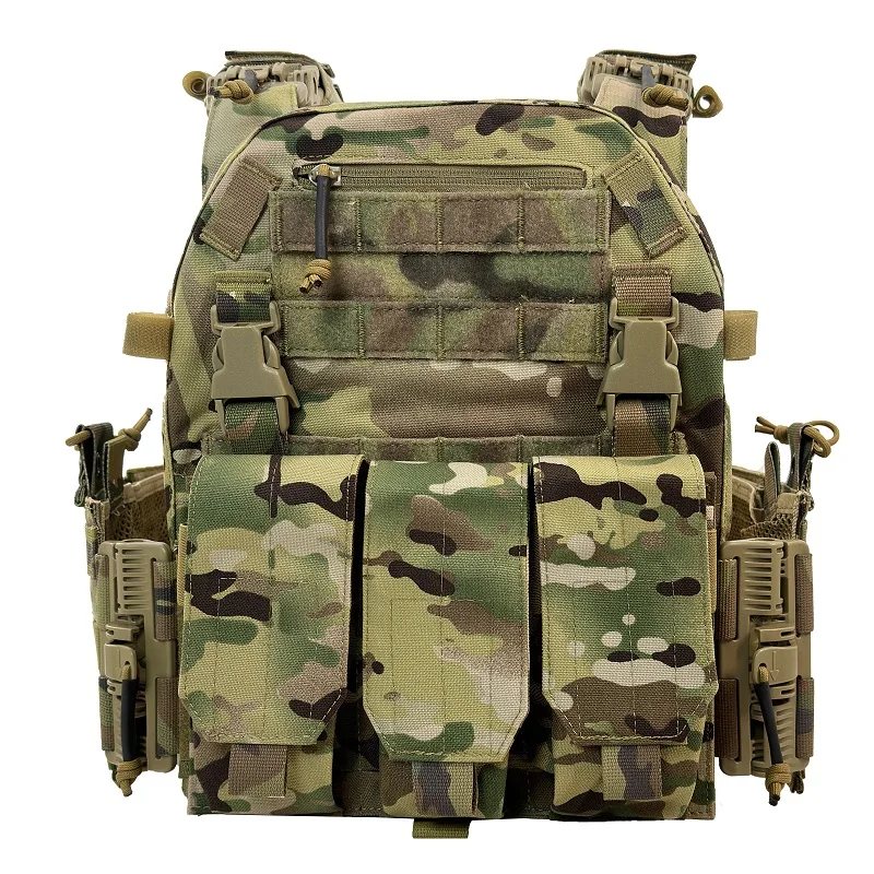 EMERSONGEARS 1000D Nylon Fabric Quick Releaseable  6094K tactical vest with Triple magazine pouch