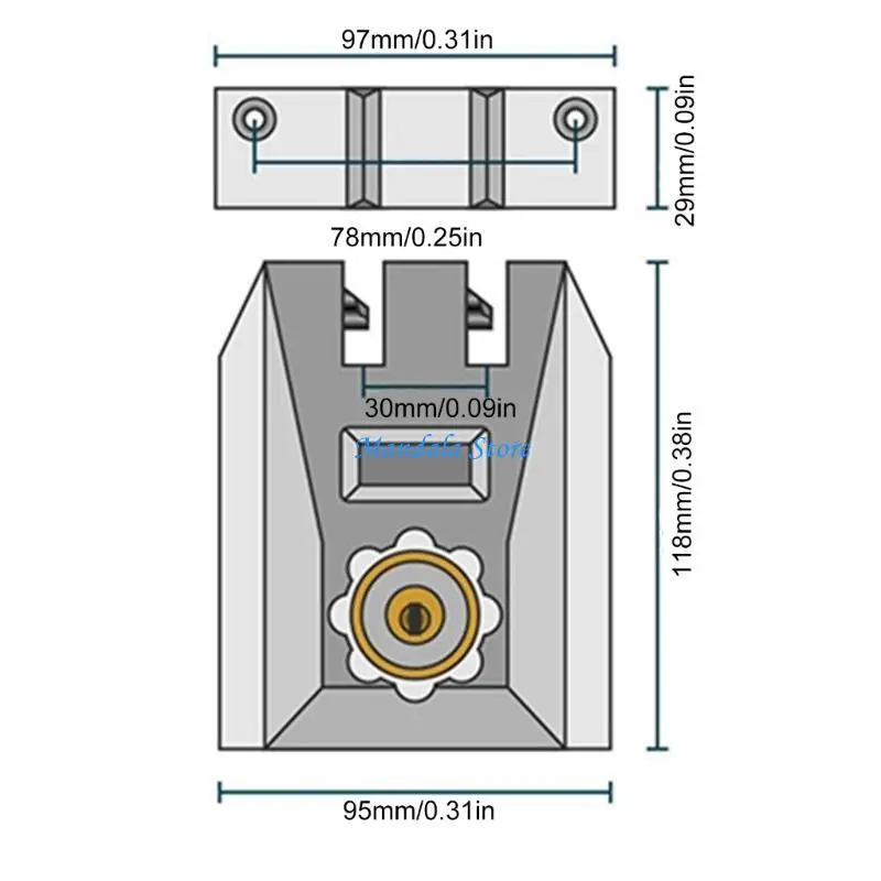 U2JC قفل باب مضاد للسرقة مع مفتاح اسطوانة واحدة قفل بوابة الباب الخارجي الثقيلة قفل باب من جانب واحد للباب الأمامي