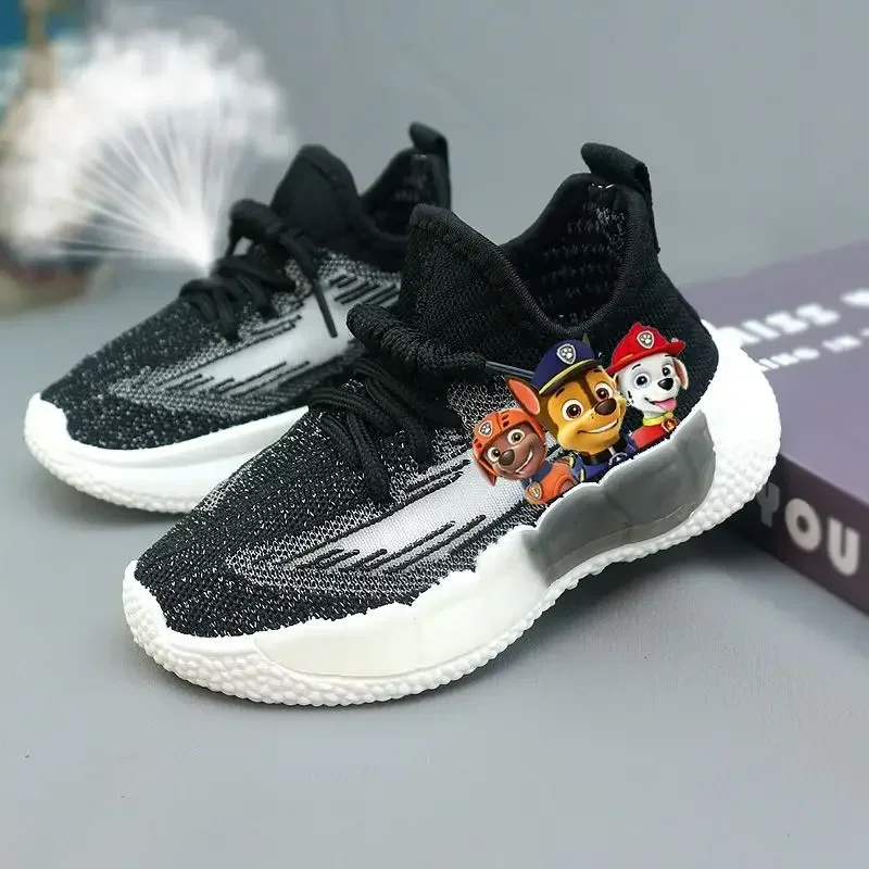 Paw Patrol Chase Casual Shoes Girls Boys Light Mesh Sneakers Kids Summer Children Autumn Tenis Cute Sport Cartoon Running Shoes