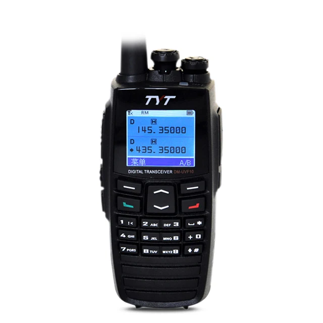 TYT 256CH двустороннее радио DM-UVF10 DTMF цифровая рация DPMR любительская радиостанция