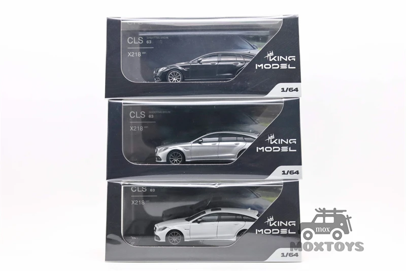 KING MODEL 1:64 CLS63 촬영 브레이크 Limited999 다이캐스트 모델 자동차