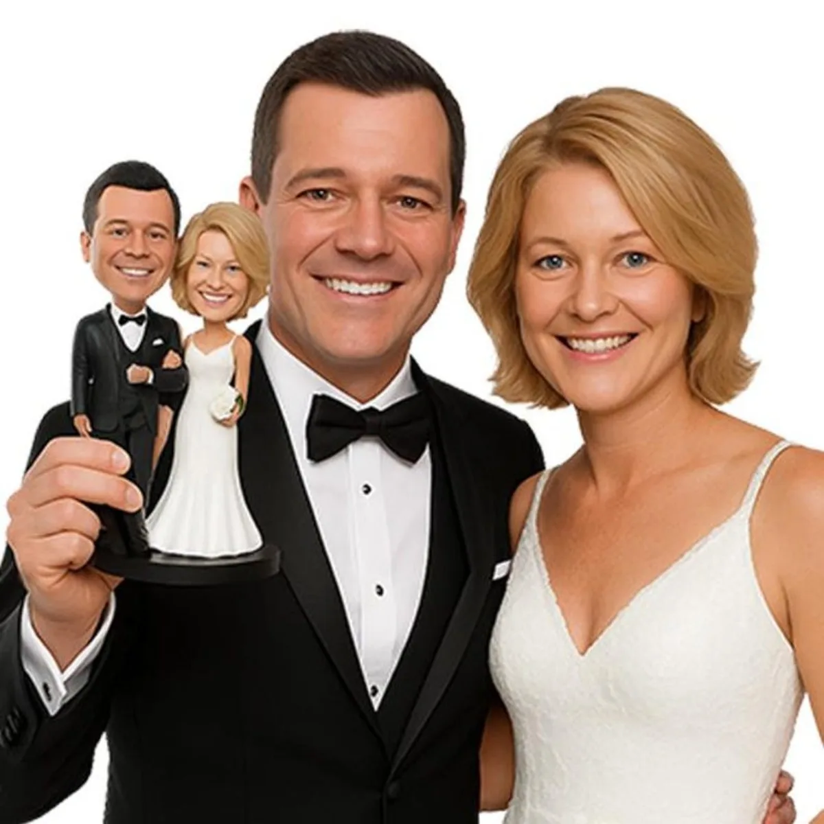 figurine-de-couple-de-mariage-personnalisee-en-argile-faite-a-la-main-a-partir-d'une-photo-souvenir-de-mariage-heureux-cadeau-pour-la-mariee-et-le-marie