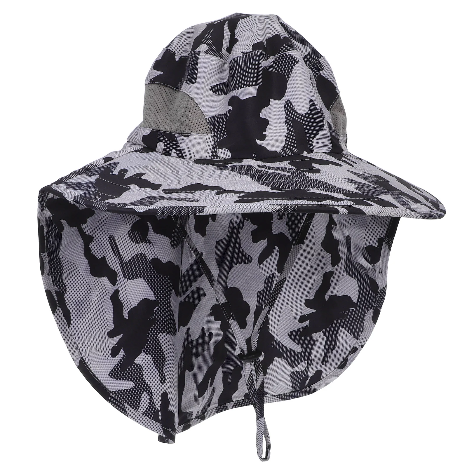 

Sun Hat Outdoor Wide Brim Neck Flap Bucket Hat Uv Protection Men Women Summer Hiking Fishing Protective Hiking Hats