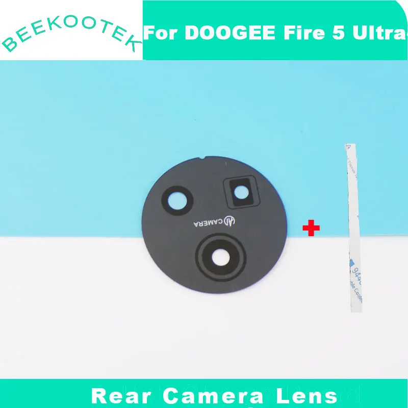Nowa Oryginalna Soczewka Tylnej Kamery DOOGEE Fire 5 Pro Fire 5 Ultra V20S, Szkło Ochronne Tylnej Kamery do Smartfona DOOGEE Fire 5 — zdjęcie produktu 2