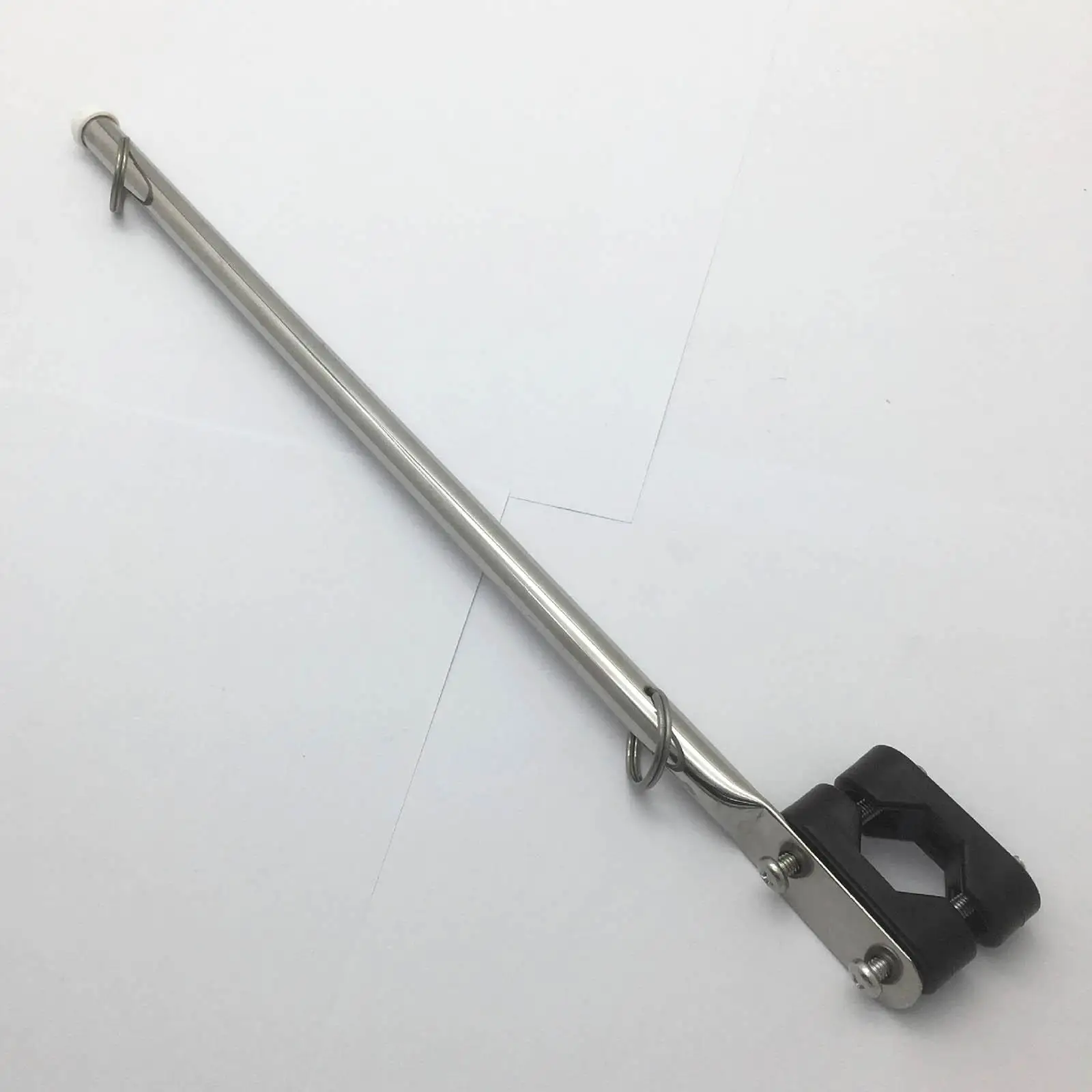 

Marine Rail Mount Flag Pole 304 Stainless Anti Rust for Boat Yacht Staff Marine