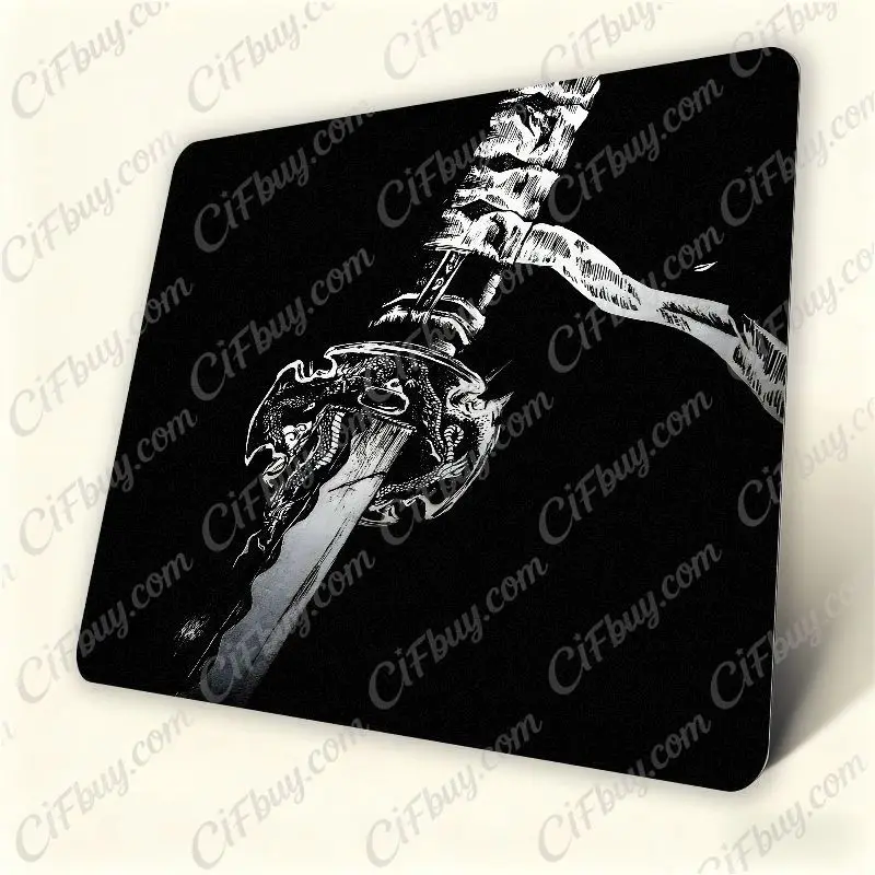 CIFBUY  Gaming Mouse Pad Non Slip Desk Mat For Office Home Laptop PC Gift For Family Friends