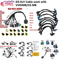 15 in 1/5 in 1 /9 in 1 /7pcs /8pcs  EIS ELV Gateway Test Line EZS for MB Tool W166 W212 W204  W164 w221 W906 W220  W215 W230