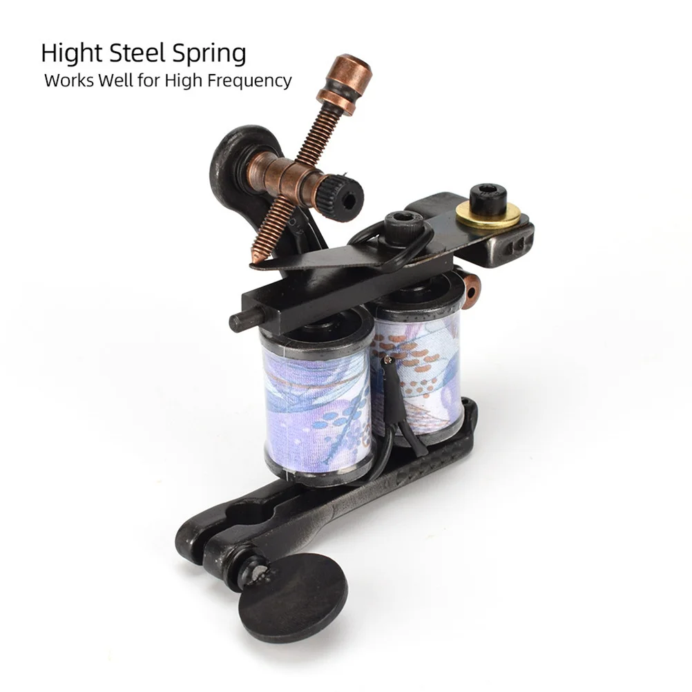 

High Quality 10 Coil Machine Specially Designed for Artists Liner Shader Body Art Machine Liner Shader