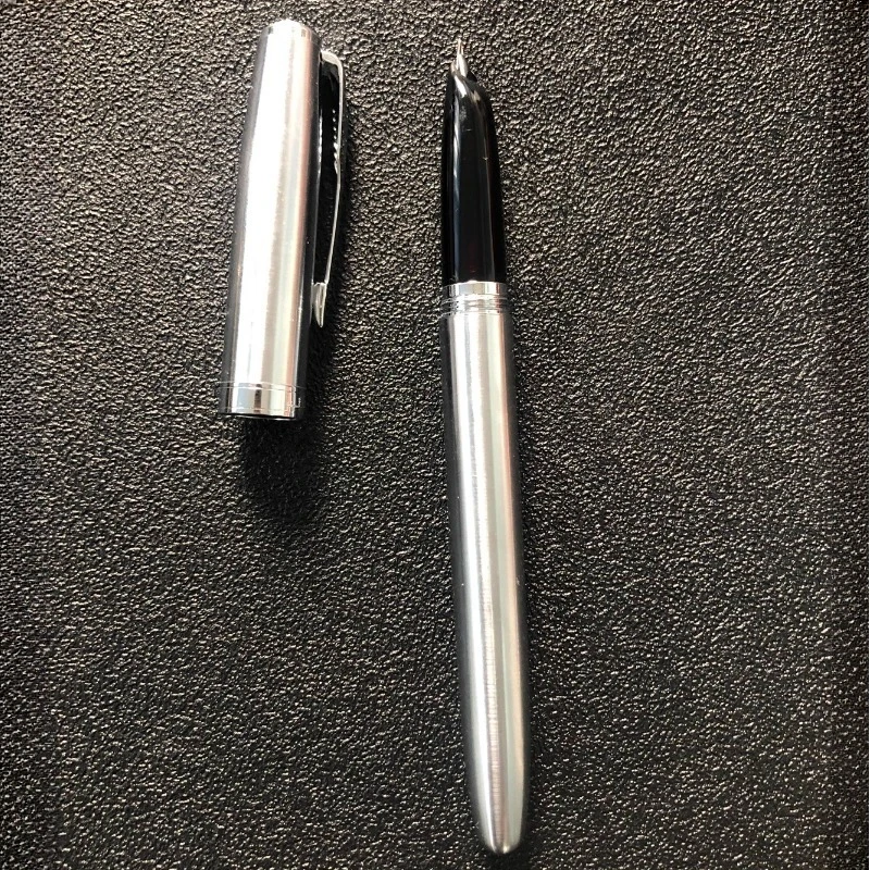 luxury-steel-pocket-fountain-pens-10mm-long-knife-hooded-nib-anniversary-engraved-design-portable-gold-pen-high-end-stationery