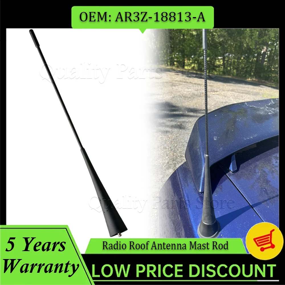 

New 1PC Car Radio Roof Antenna Mast Rod For Ford For Mustang 2010 2011 2012 2013 2014 AR3Z-18813-A AR3Z18813A