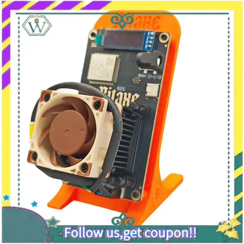 

НОВЫЙ бесшумный майнер Bitaxe Gamma 601 Solo Miner 1,2TH/S NF-A4X20 Super Fan 18 Вт Sha256 Bitcoin ASIC Miner от Antminer S21 Pro BR PLUG