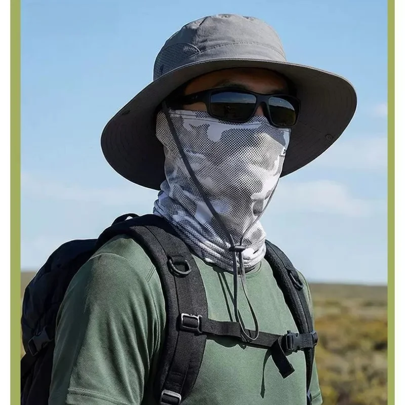 Fishing Mask Sun Protection - Masque de protection solaire camouflage pour