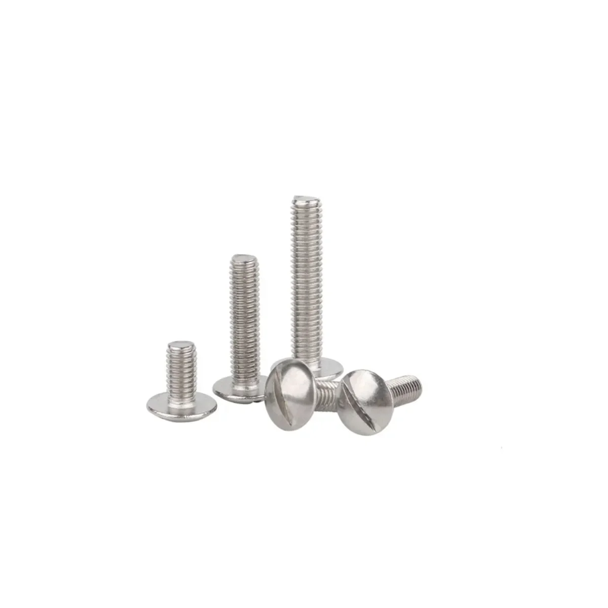 304 Stainless Steel Slotted Large Flat Head Screw/Extra Large Flat Round Head Bolt Slotted Flat Head Screw