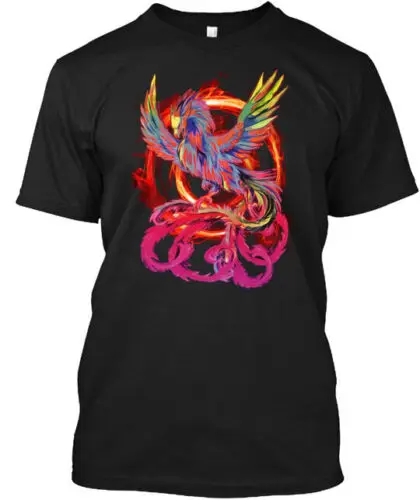 Fire Phoenix T-Shirt Made in the USA Size S to 5XL