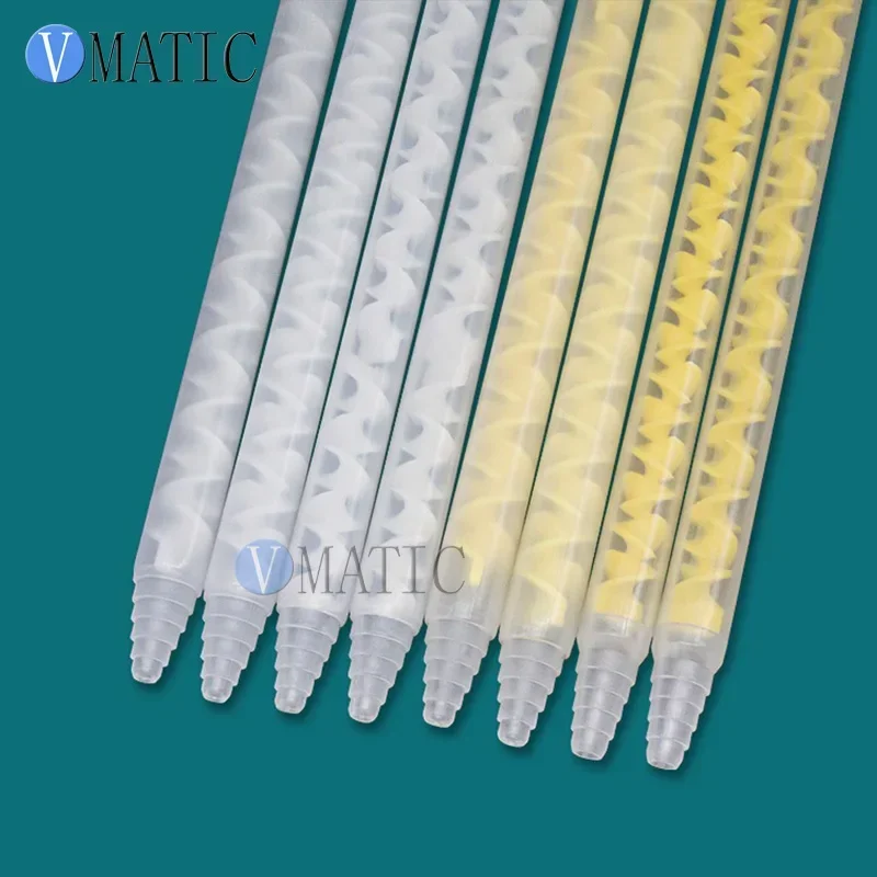 Darmowa wysyłka mieszalnik statyczny do żywicy MC13-18 dysze mieszające do Duo Pack żywice epoksydowe plastikowa rurka mieszająca