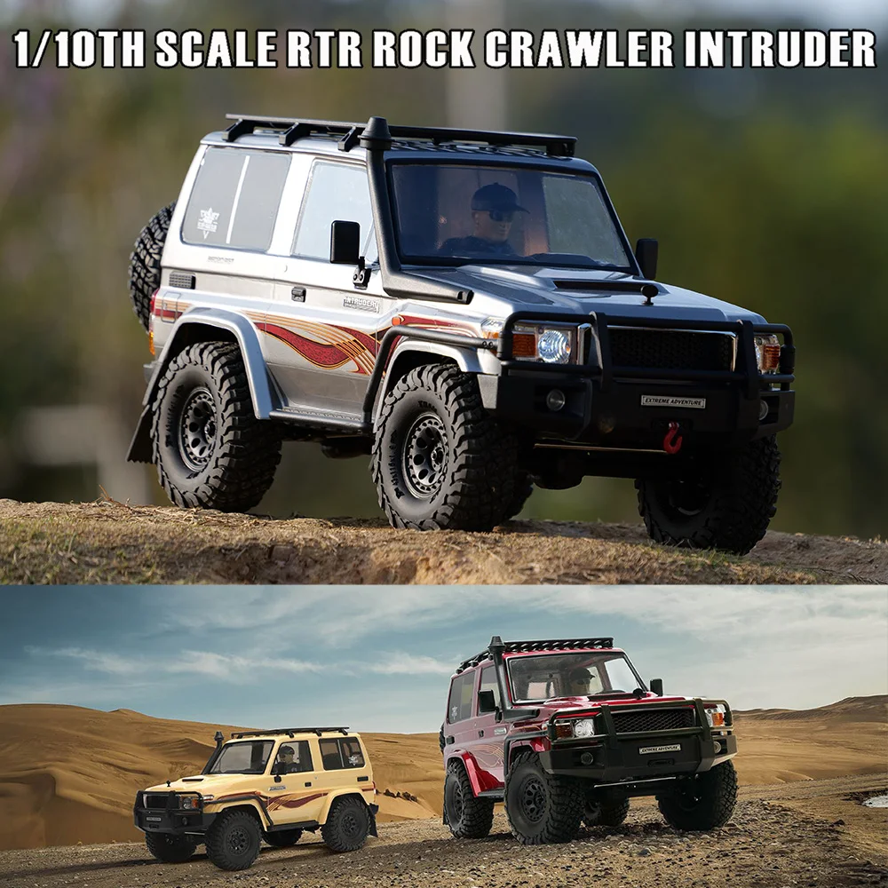 Nowy 1/10 RGT EX86020 RC samochód LC71 RTR 4WD zdalnie sterowany pojazd 2.4G RC Model elektryczny samochód samochód Rock clawler zdalnie sterowany