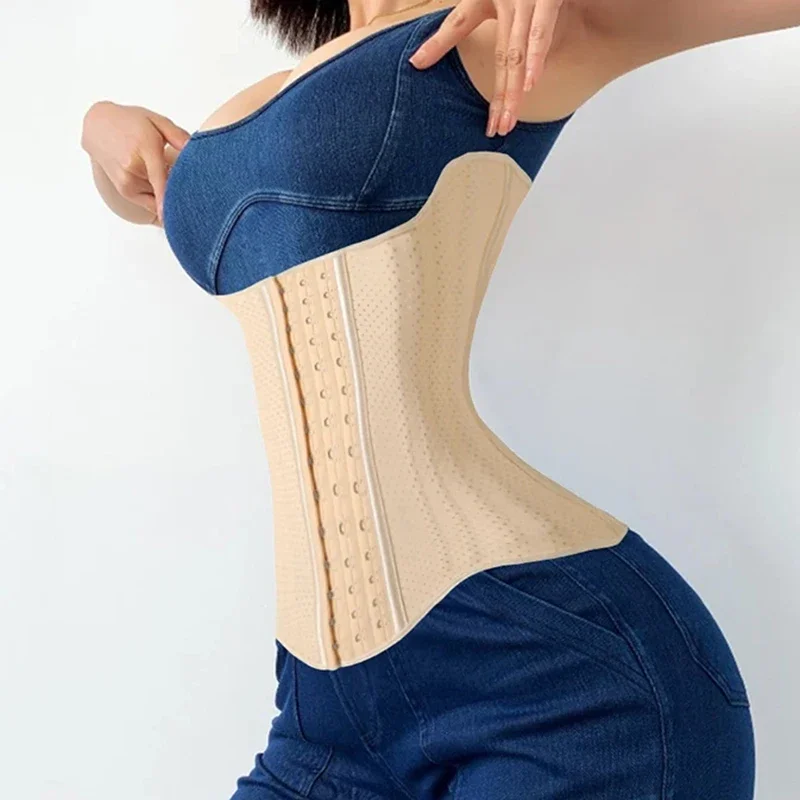 

Fajas Colombianas Women Reductoras Latex Waist Trainer 25 Steel Boned Corset Slimming Belt Modeling Strap Body Shaper Corset